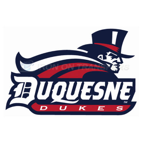 Duquesne Dukes Logo T-shirts Iron On Transfers N4299 - Click Image to Close